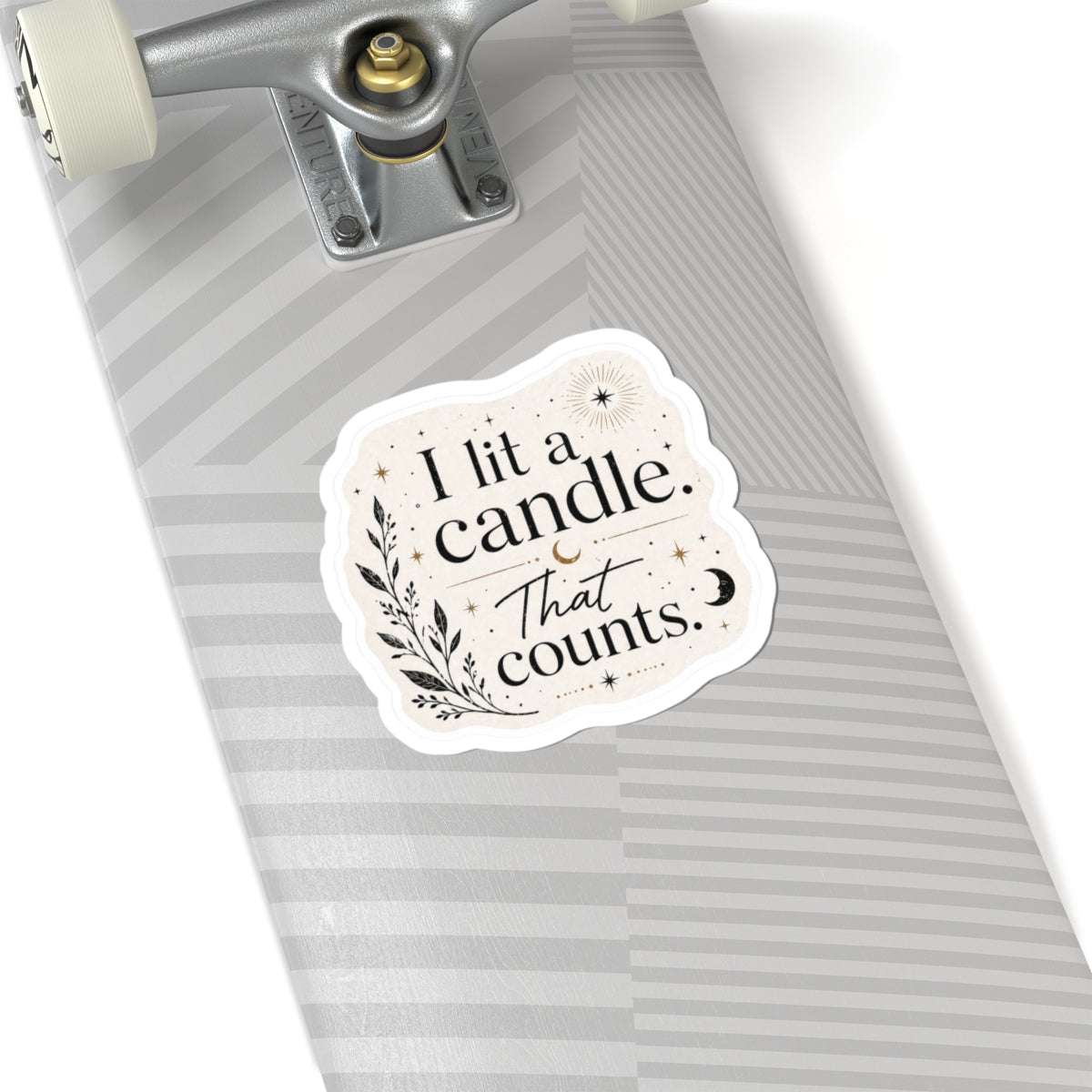 I Lit a Candle That Counts