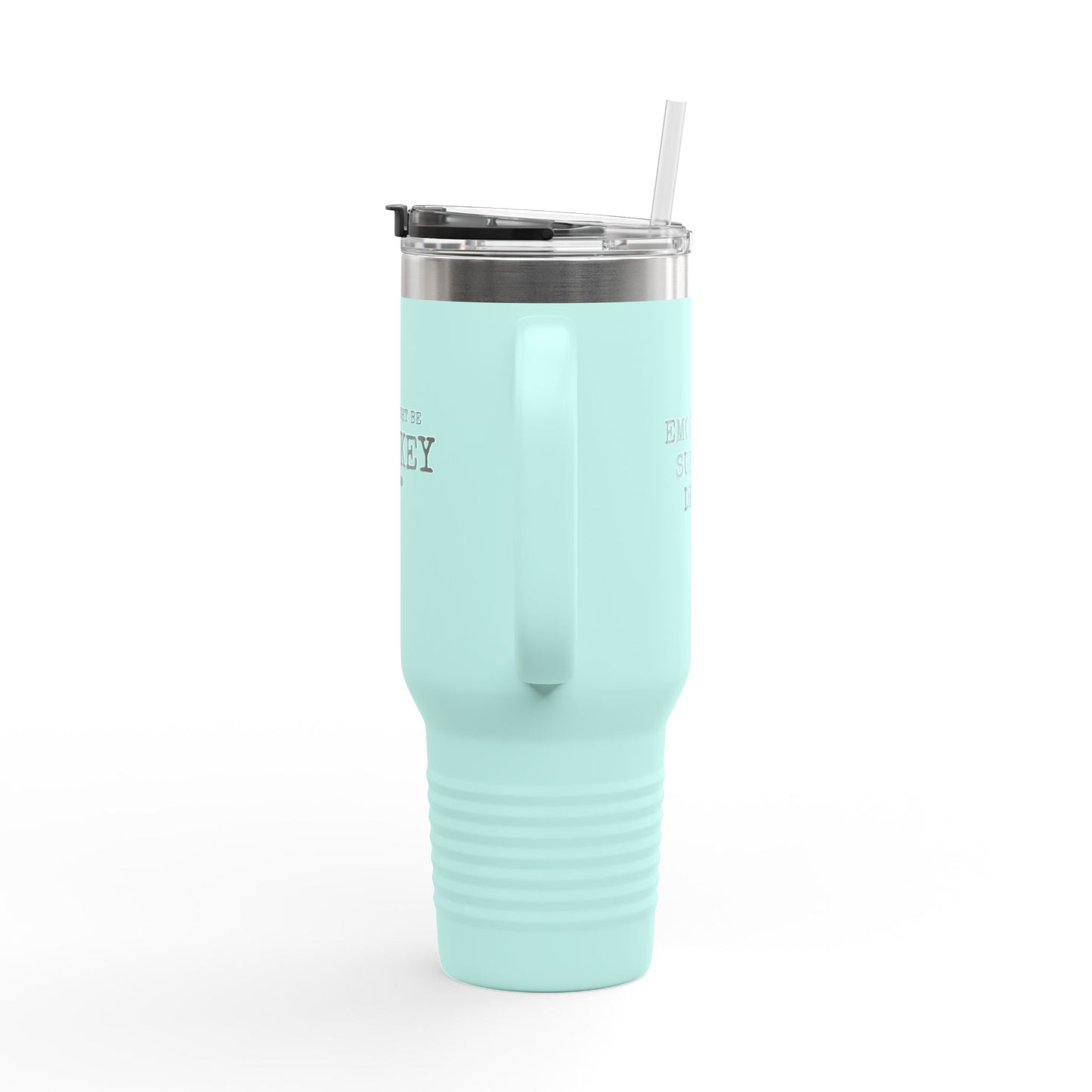 40oz Insulated Travel Mug — "There Might Be Whiskey in Here" Stainless Steel Tumbler