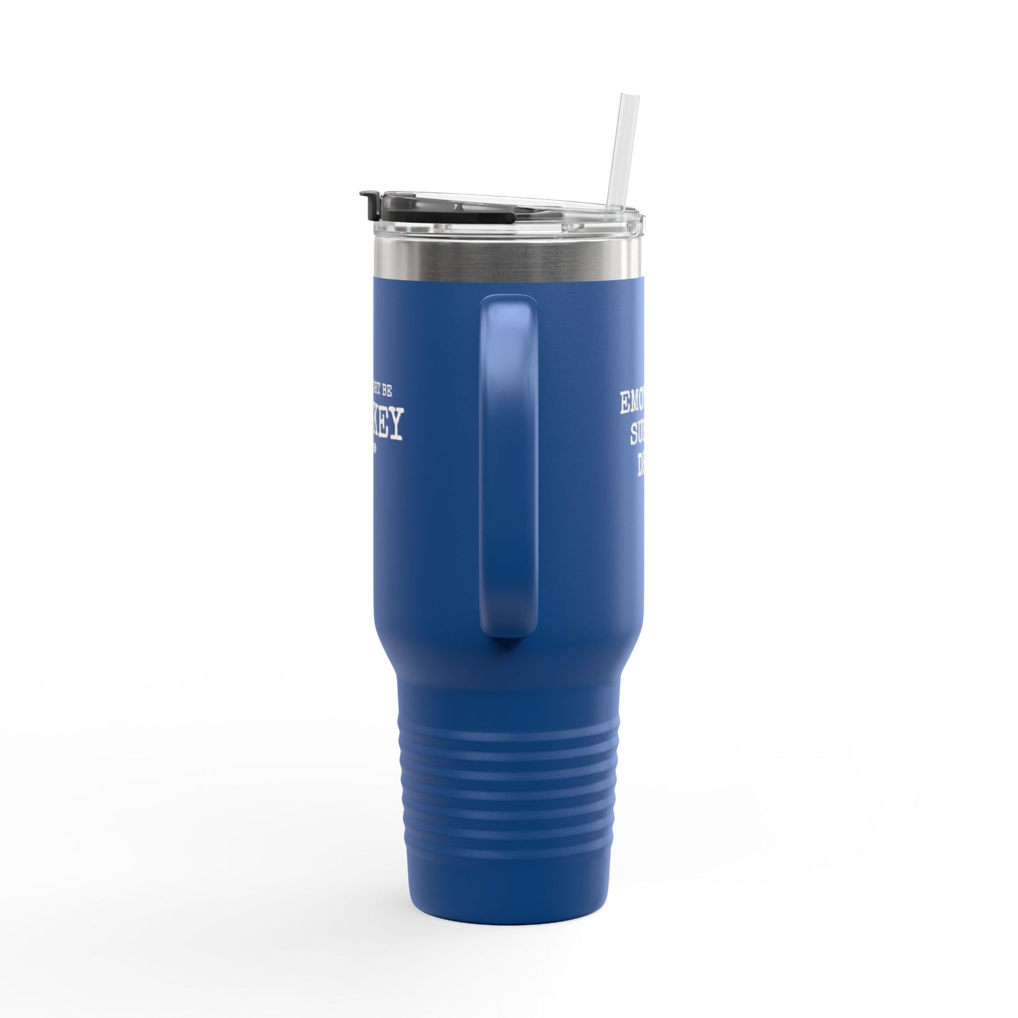 40oz Insulated Travel Mug — “There Might Be Whiskey In Here” Red Tumbler