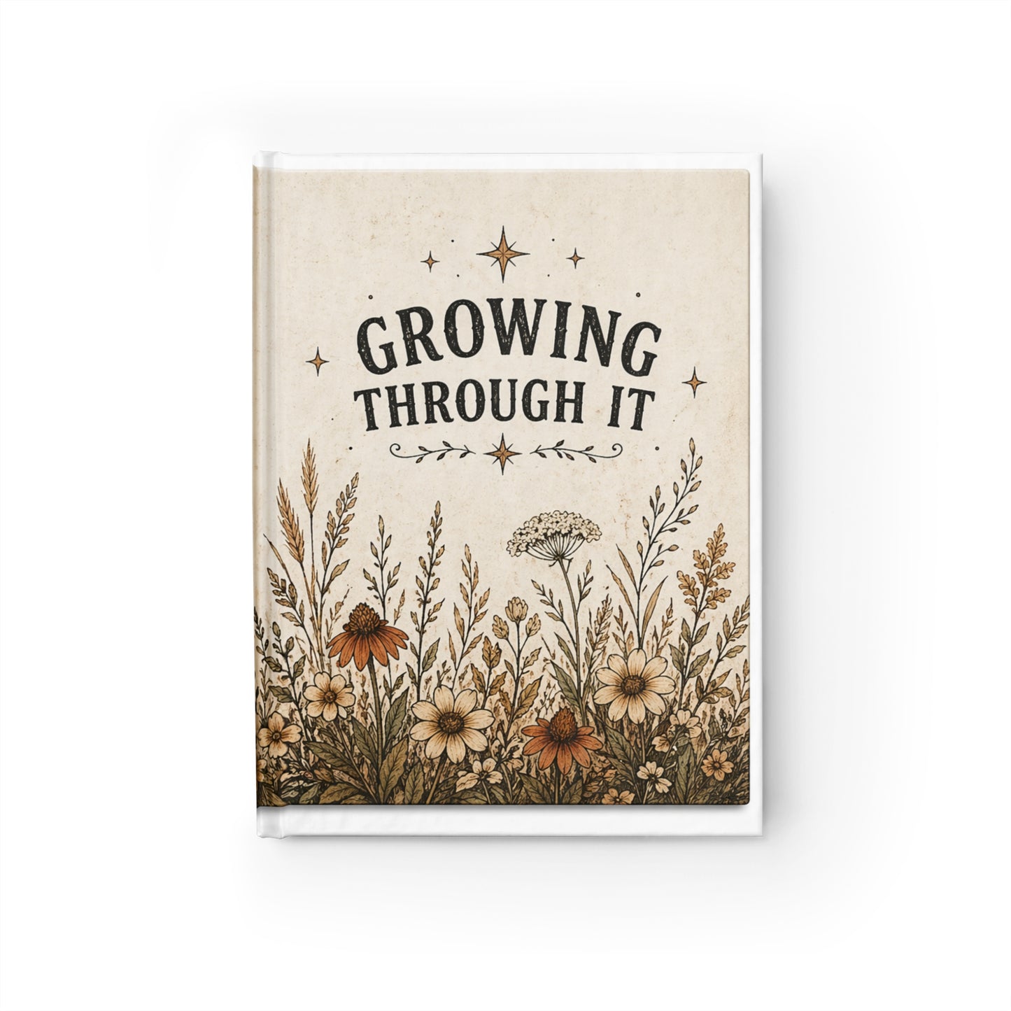 Growing Through It Floral Journal