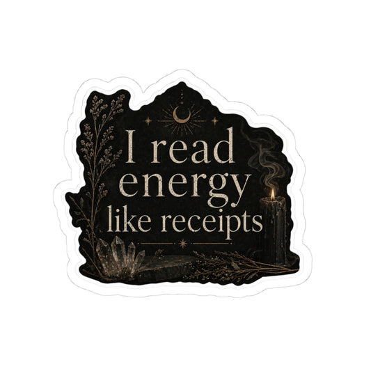 I Read Energy Like Receipts