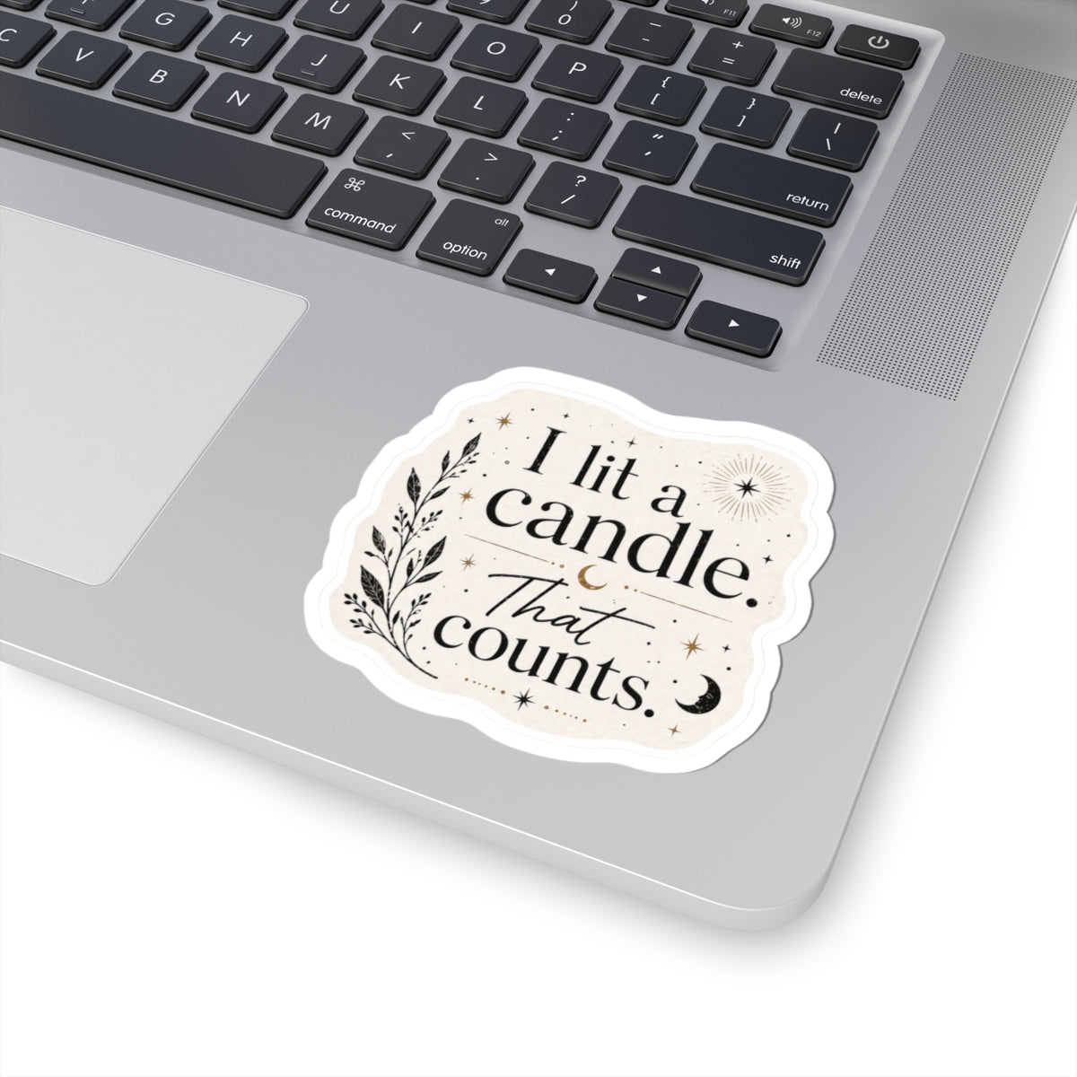 I Lit a Candle That Counts