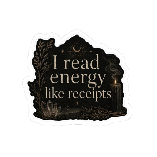 I Read Energy Like Receipts
