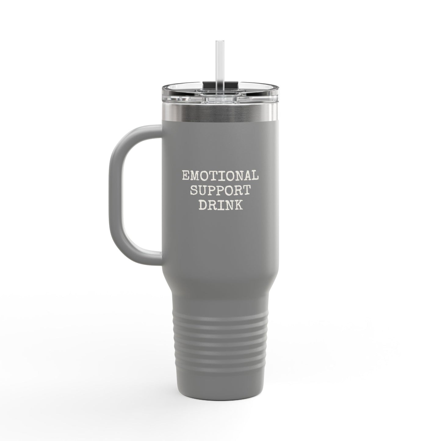 40oz Insulated Travel Mug — “There Might Be Whiskey In Here” Red Tumbler