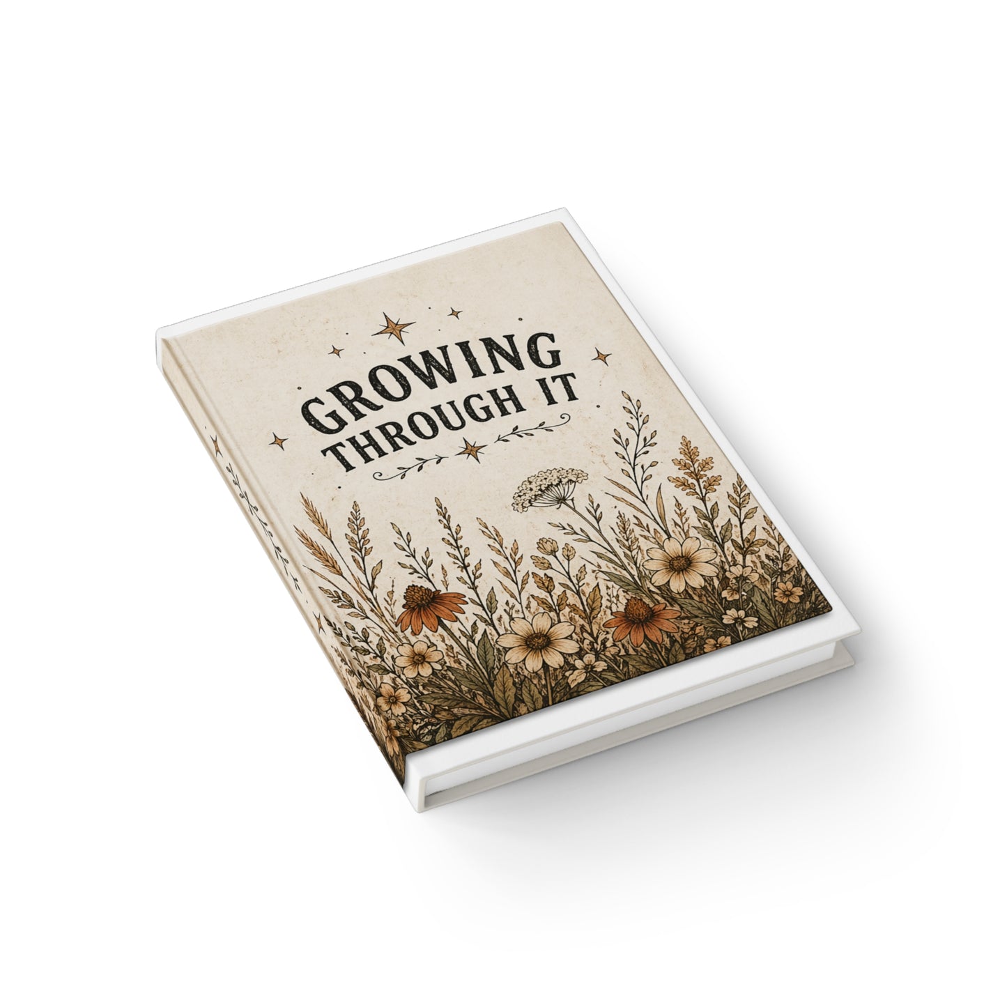 Growing Through It Floral Journal