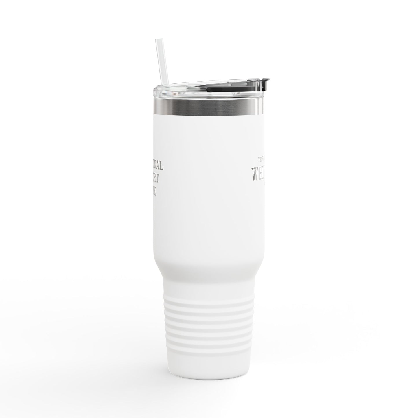 40oz Insulated Travel Mug — "There Might Be Whiskey in Here" Stainless Steel Tumbler
