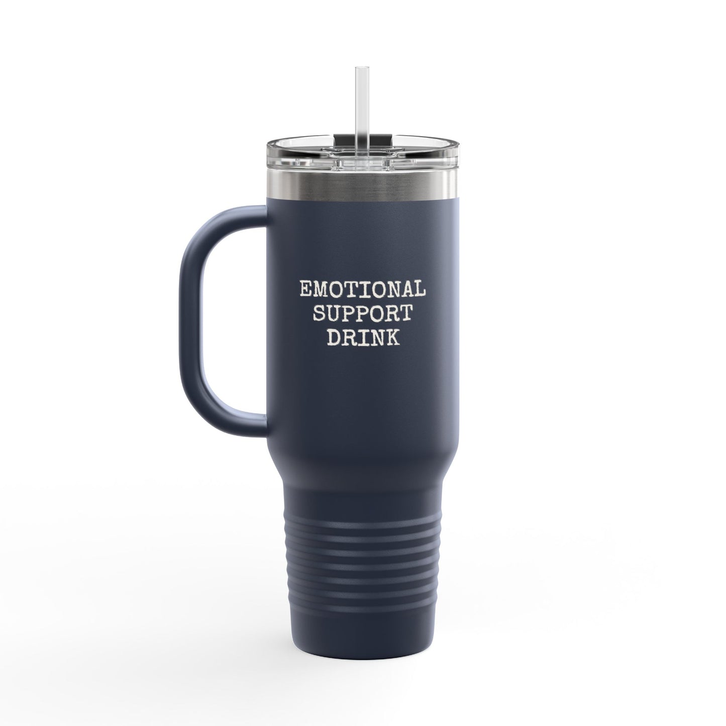 40oz Insulated Travel Mug — “There Might Be Whiskey In Here” Red Tumbler