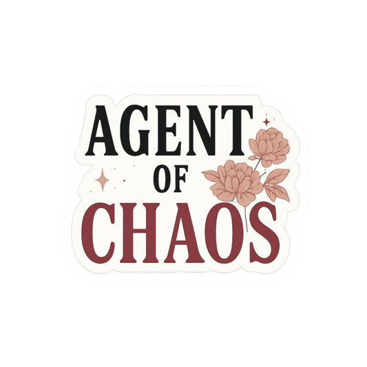 Agent of Chaos Sticker
